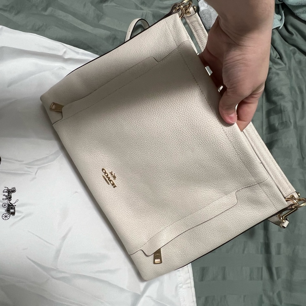 Coach White Leather Bag - Picture 12 of 13